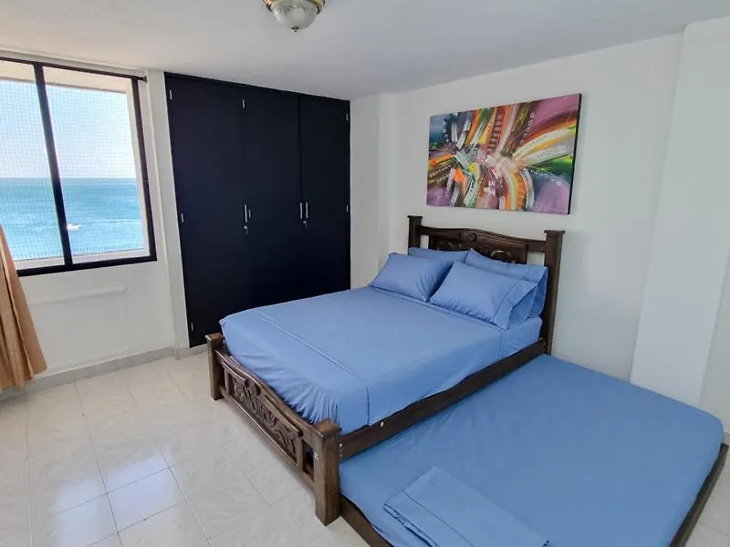 Lägenhet Apartamentos Con Vista Al Mar Rodamar, Bedviajes Santa Marta  Colombia